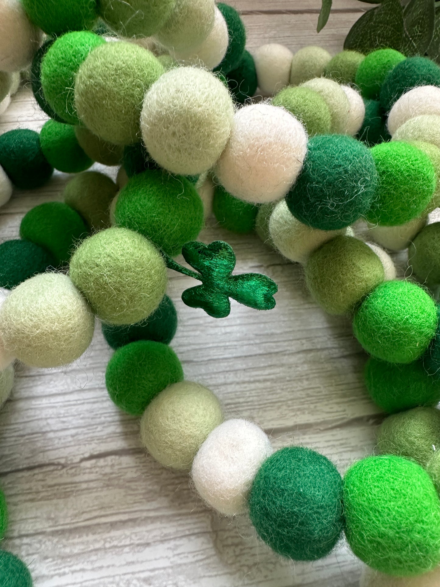 PomPom Pet Collar - Luck of the Irish
