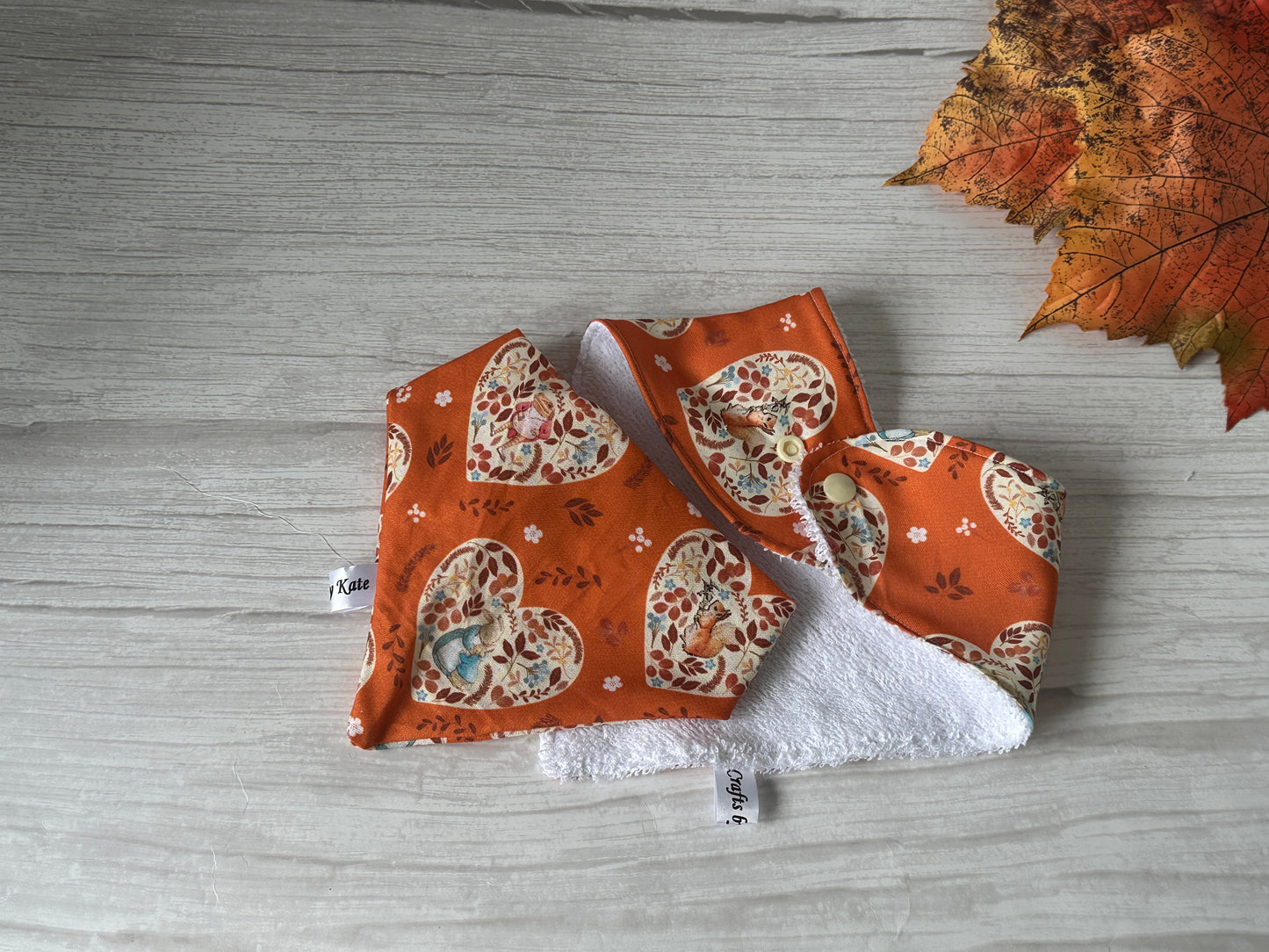 Cotton Pet Scrunchie Bandana - Fall with Peter & Friends