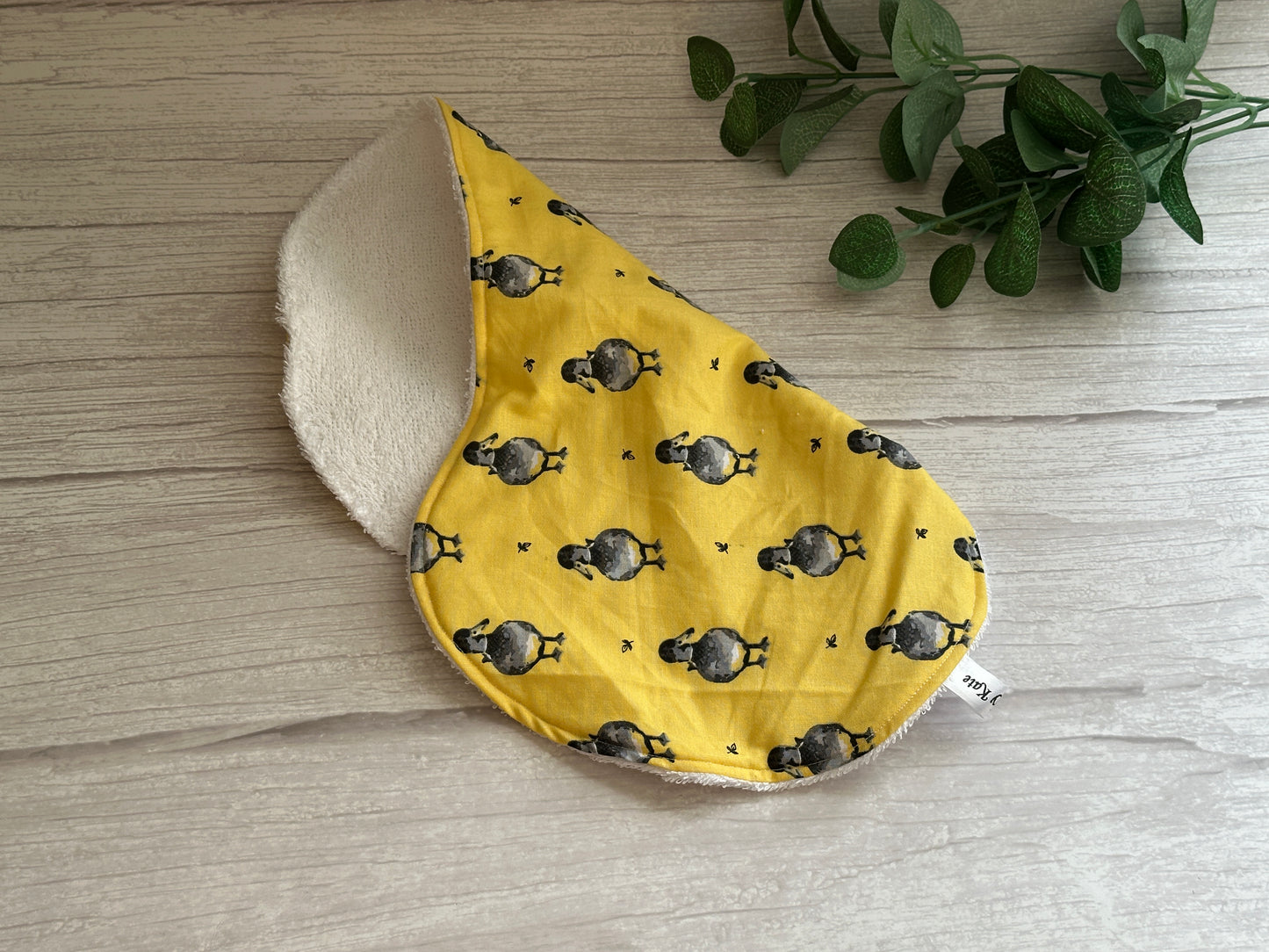 Cotton & Terry Towelling Baby Sets - Yellow Ducks