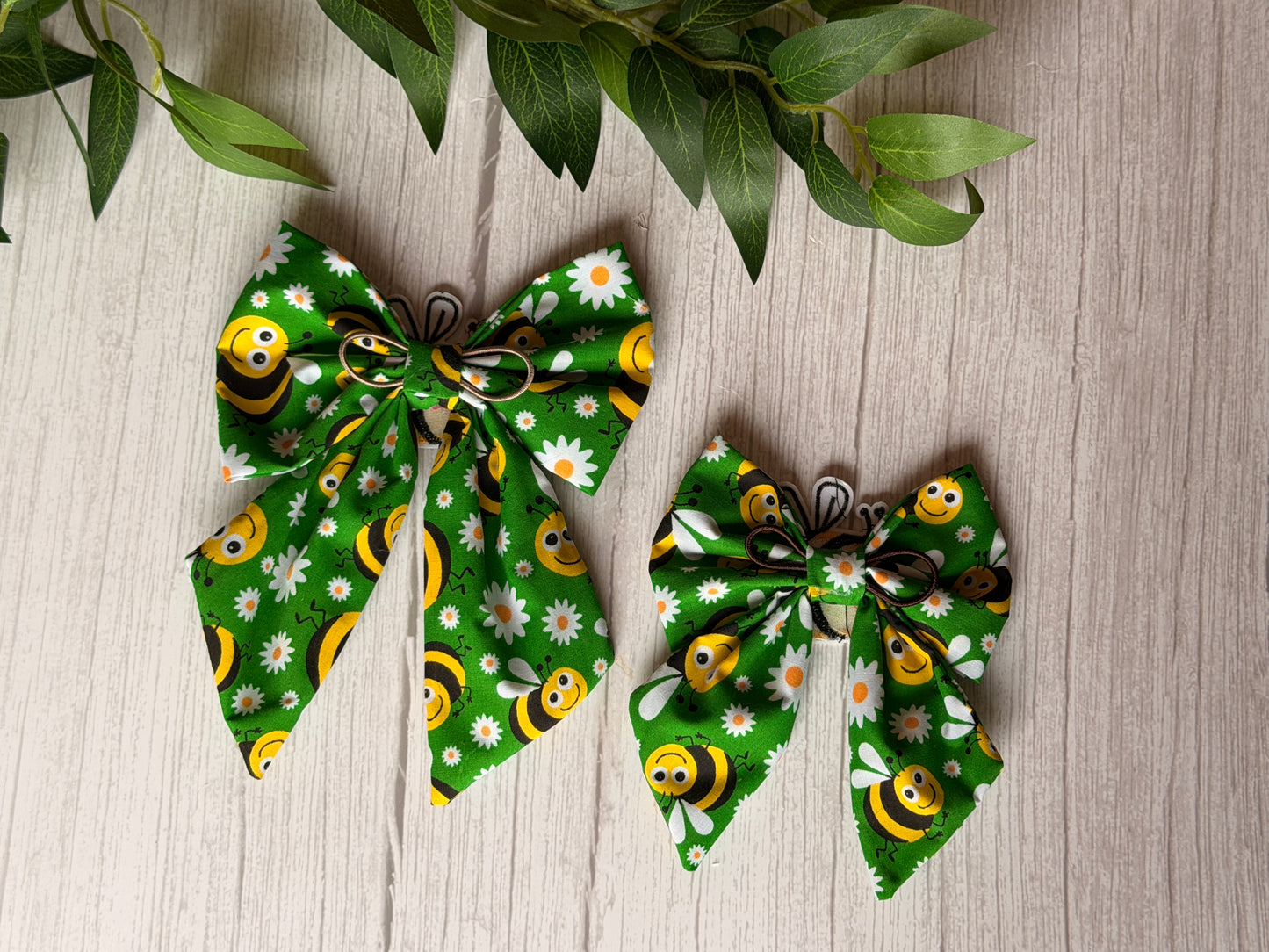 Pet Sailor Bows - Busy Bee