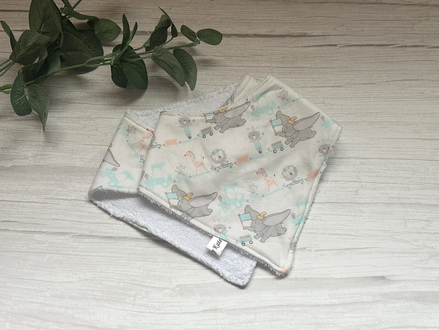 Cotton & Terry Towelling Baby Sets - Dumbo at the Circus