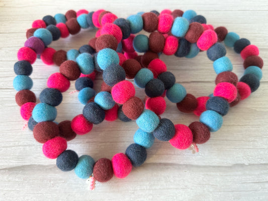 PomPom Pet Collar - Unicorn Dreams