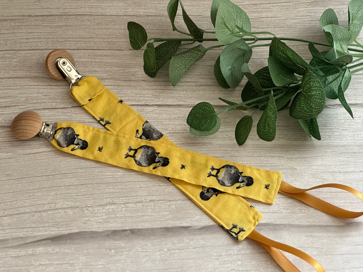 Cotton & Terry Towelling Baby Sets - Yellow Ducks