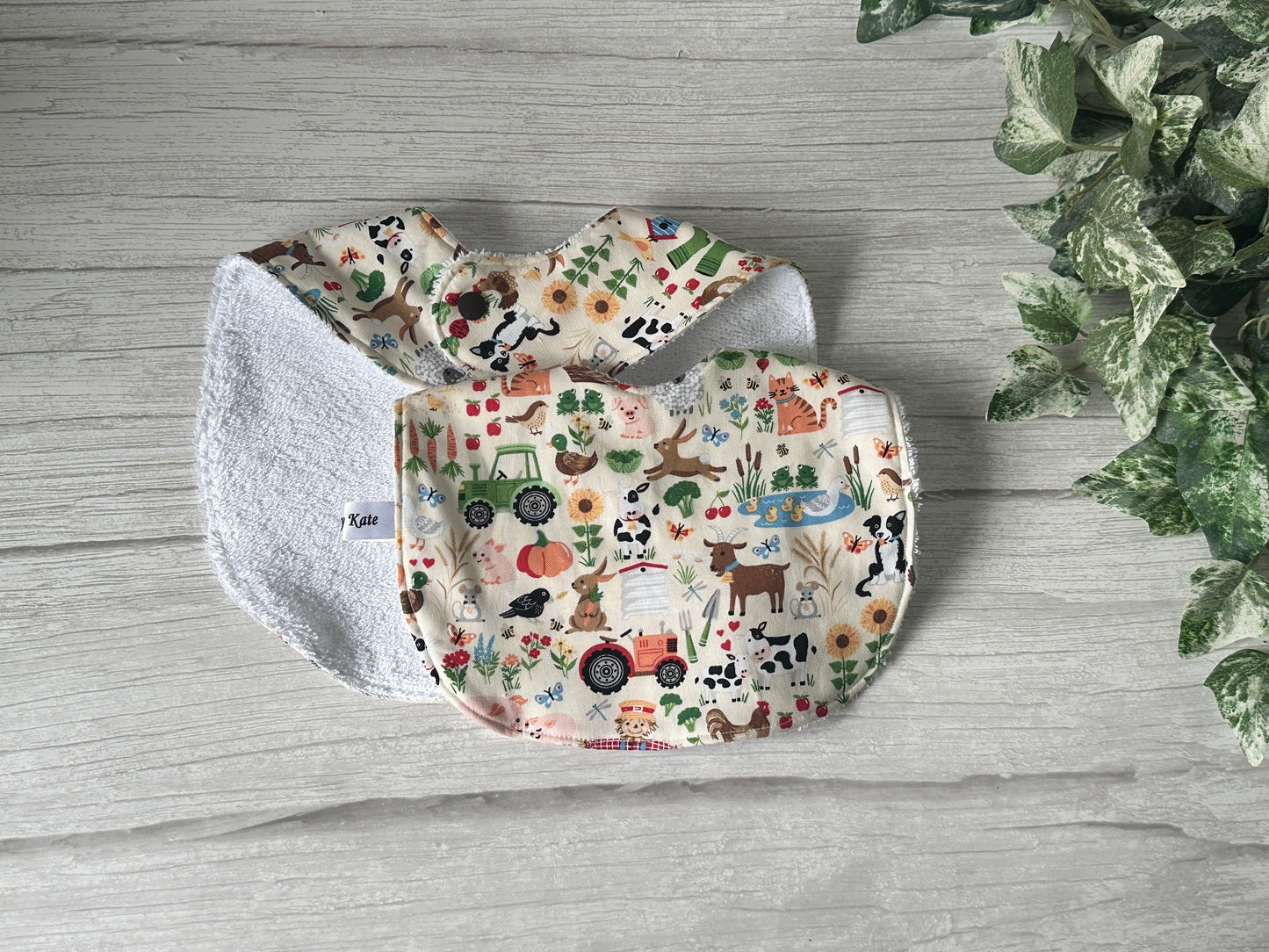 Cotton & Terry Towelling Baby Sets - Farm life