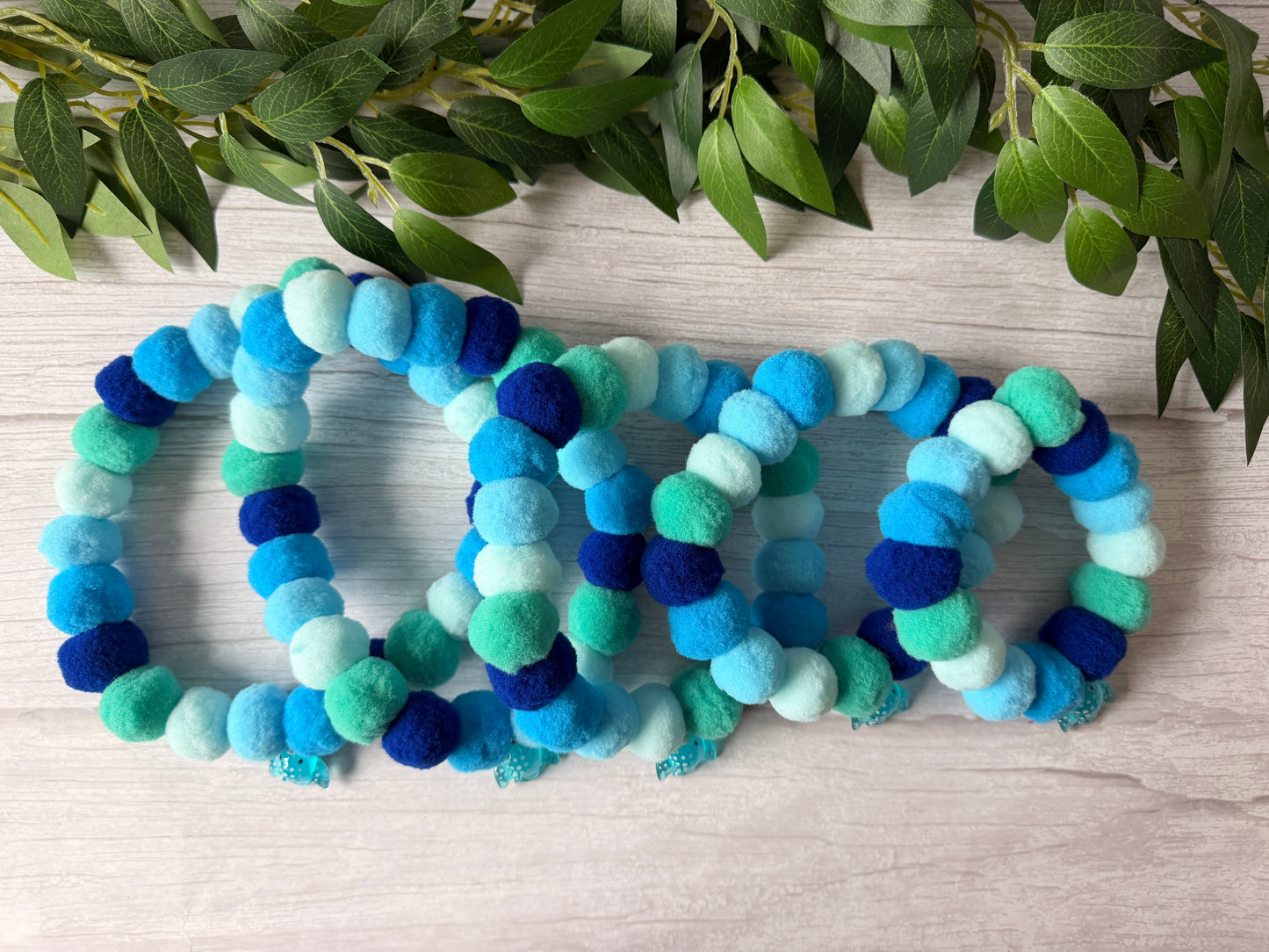 PomPom Pet Collar - Sea Life