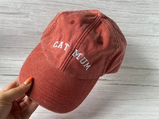 Baseball Cap - Cat Mum