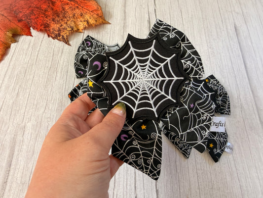 Pet Sailor Bows - Spiders Web