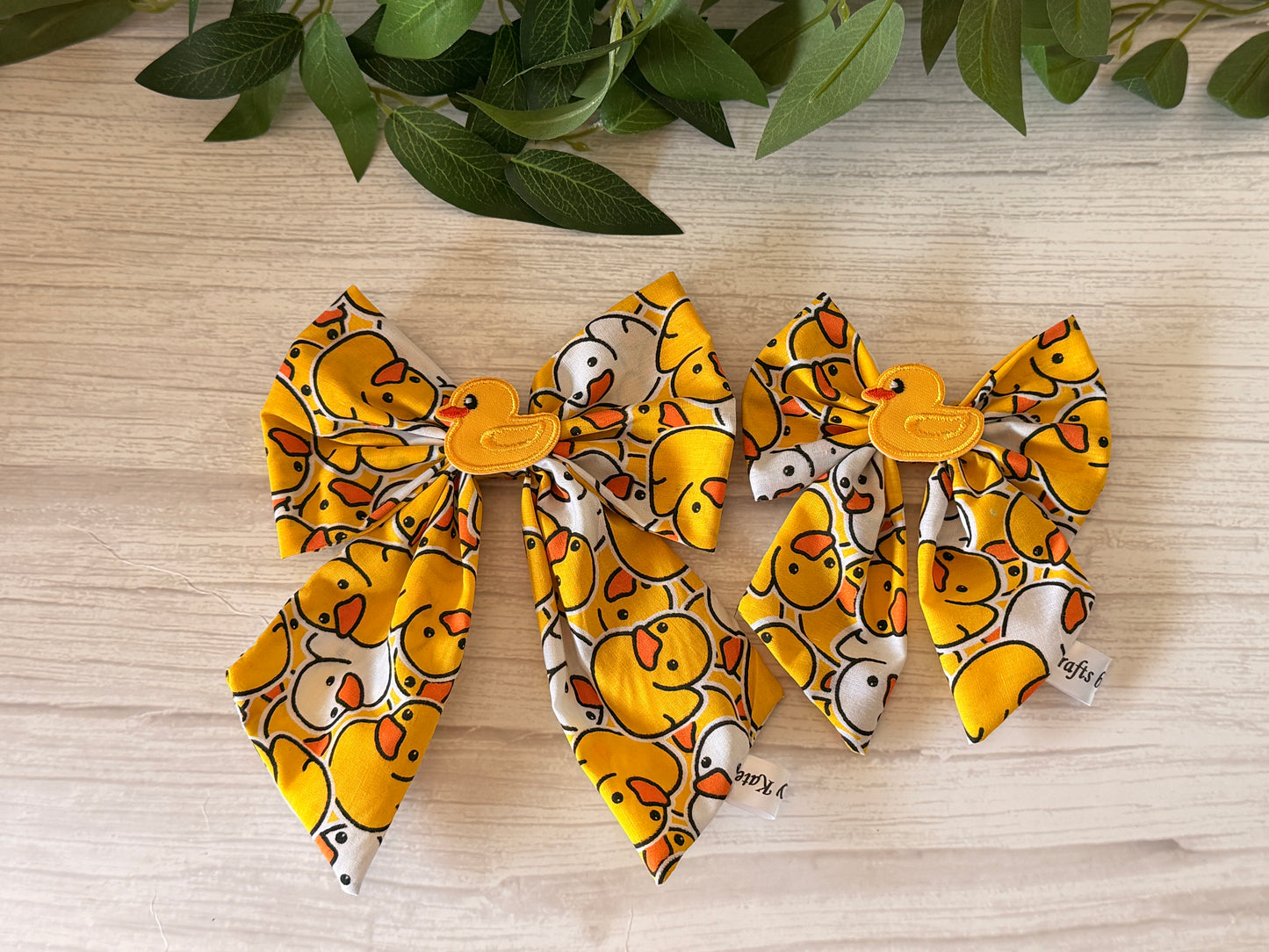 Pet Sailor Bows - Ducks