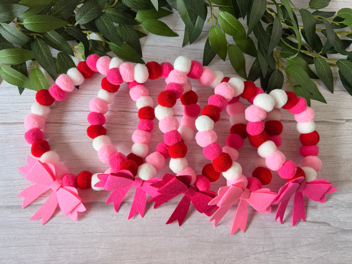 PomPom Pet Collar - Statement bows