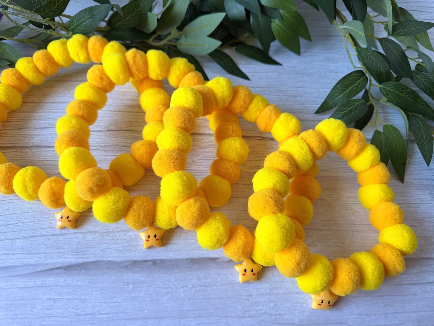 PomPom Pet Collar - Magic Star