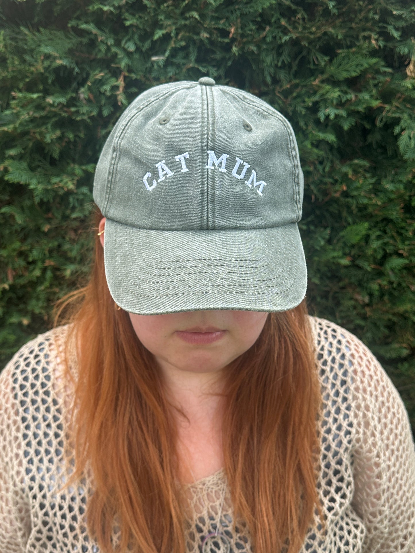 Baseball Cap - Cat Mum