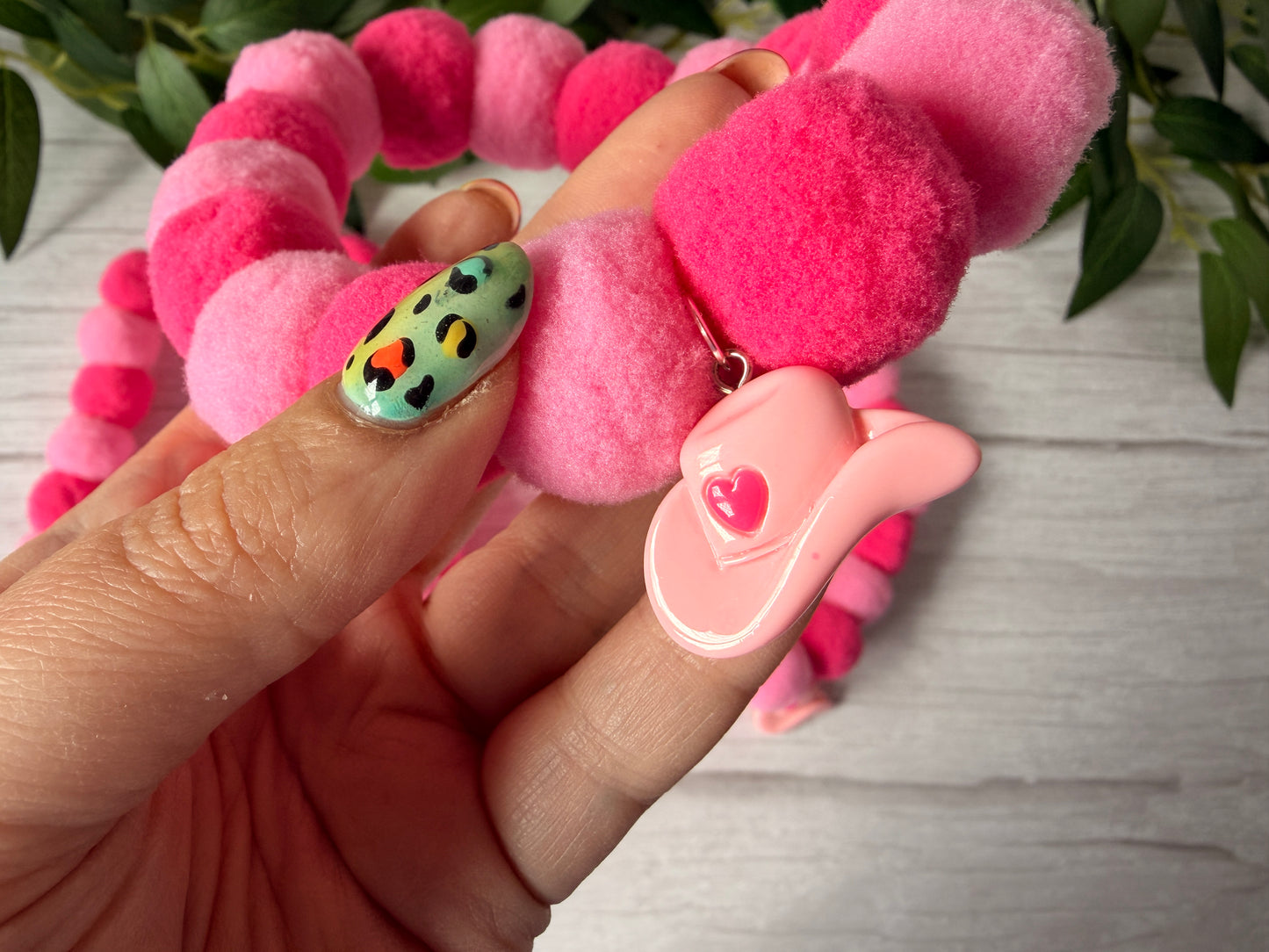 PomPom Pet Collar - Hey Cowgirl!