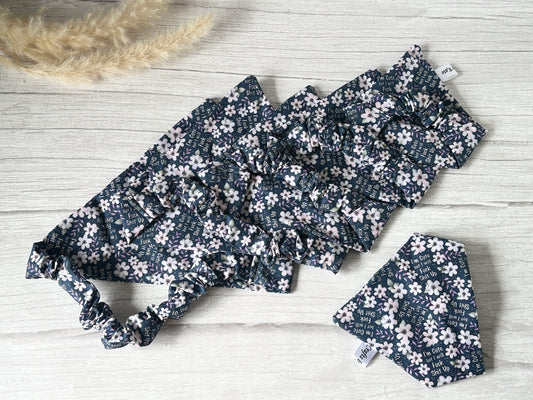 Cotton Pet Scrunchie Bandana - I’m Cute but I will Fuck Shit up!