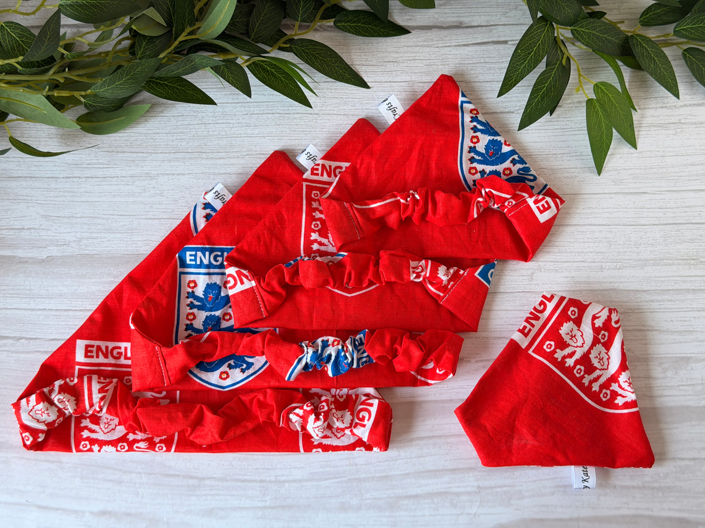 Cotton Pet Scrunchie Bandana - It’s coming home!