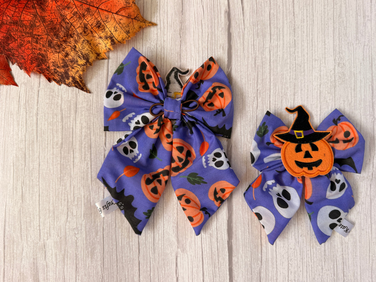 Pet Sailor Bows - Trick or Treat
