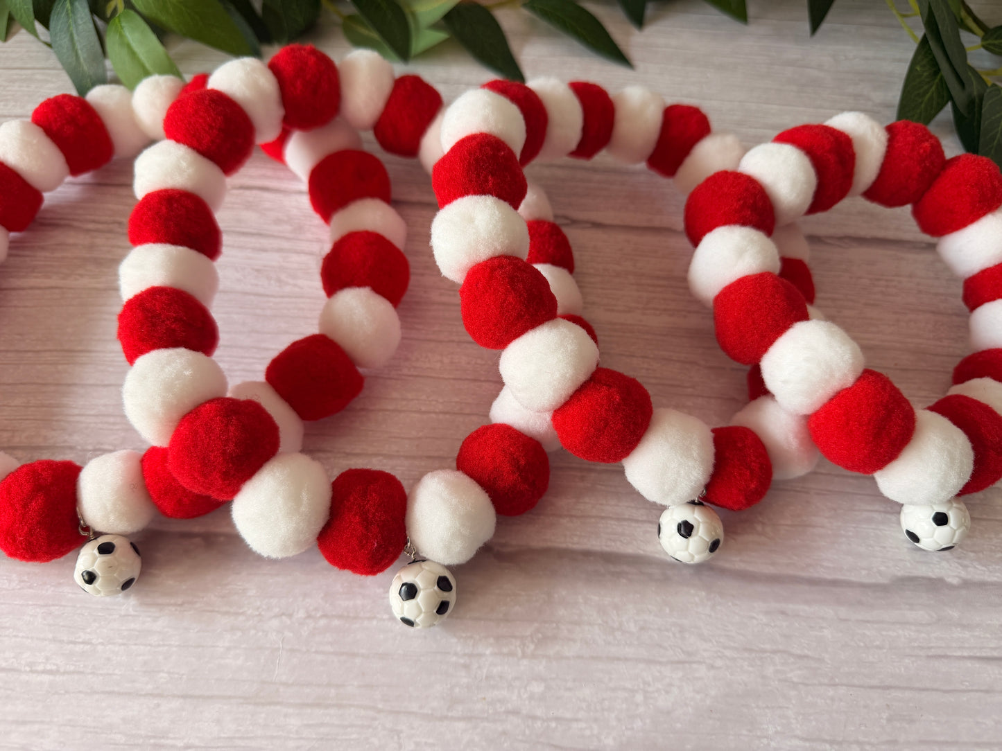 PomPom Pet Collar -  Football Season