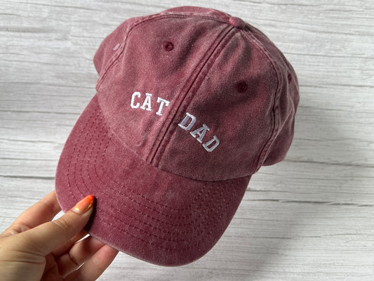 Baseball Cap - Cat Dad