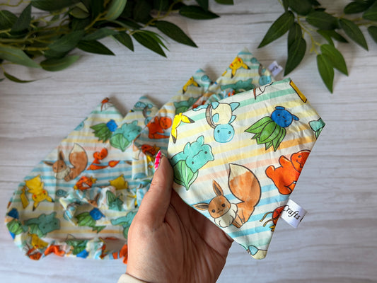 Cotton Pet Scrunchie Bandana - Pokémon
