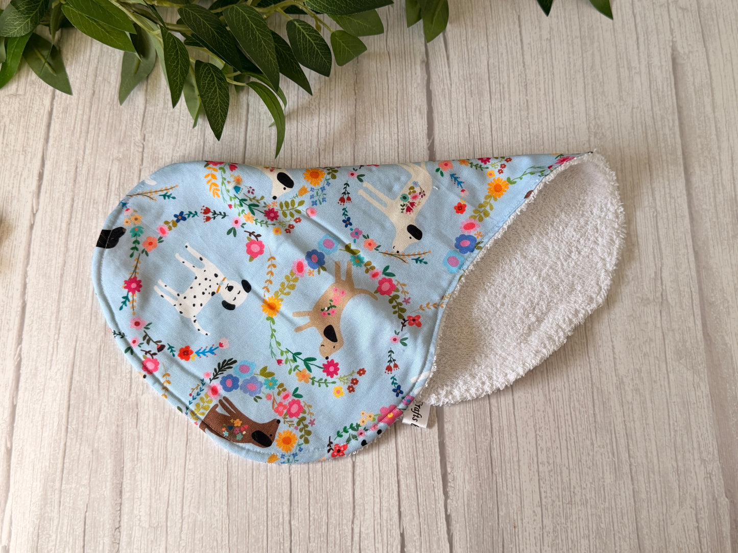Cotton & Terry Towelling Baby Sets - Spring Pups