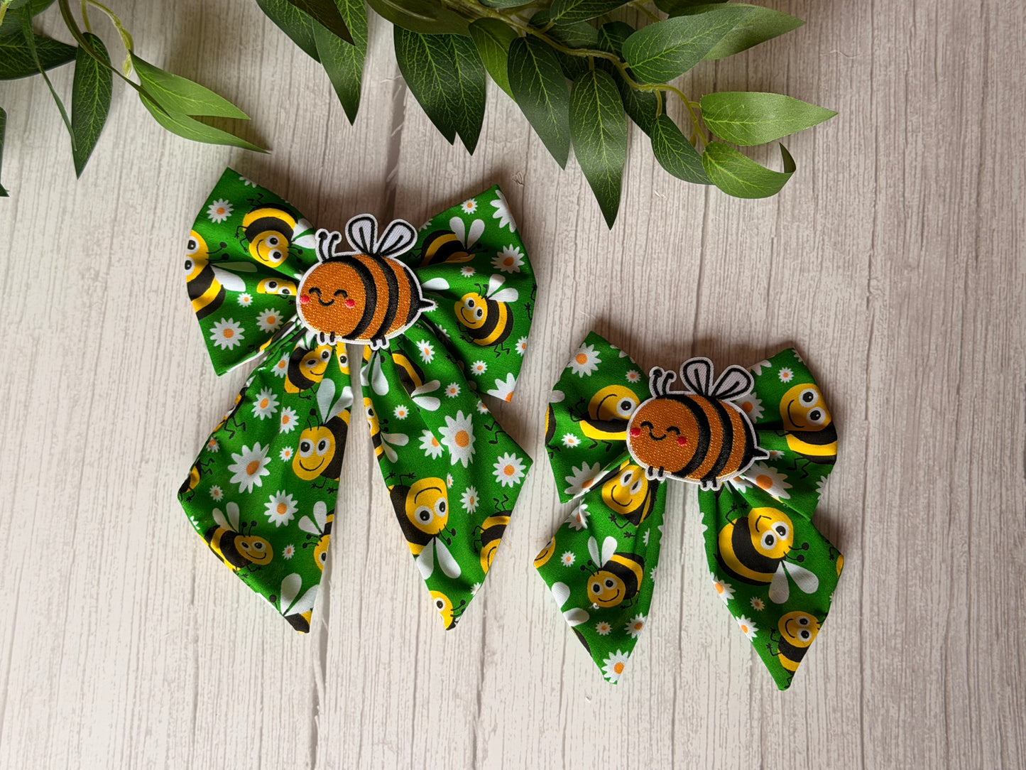 Pet Sailor Bows - Busy Bee