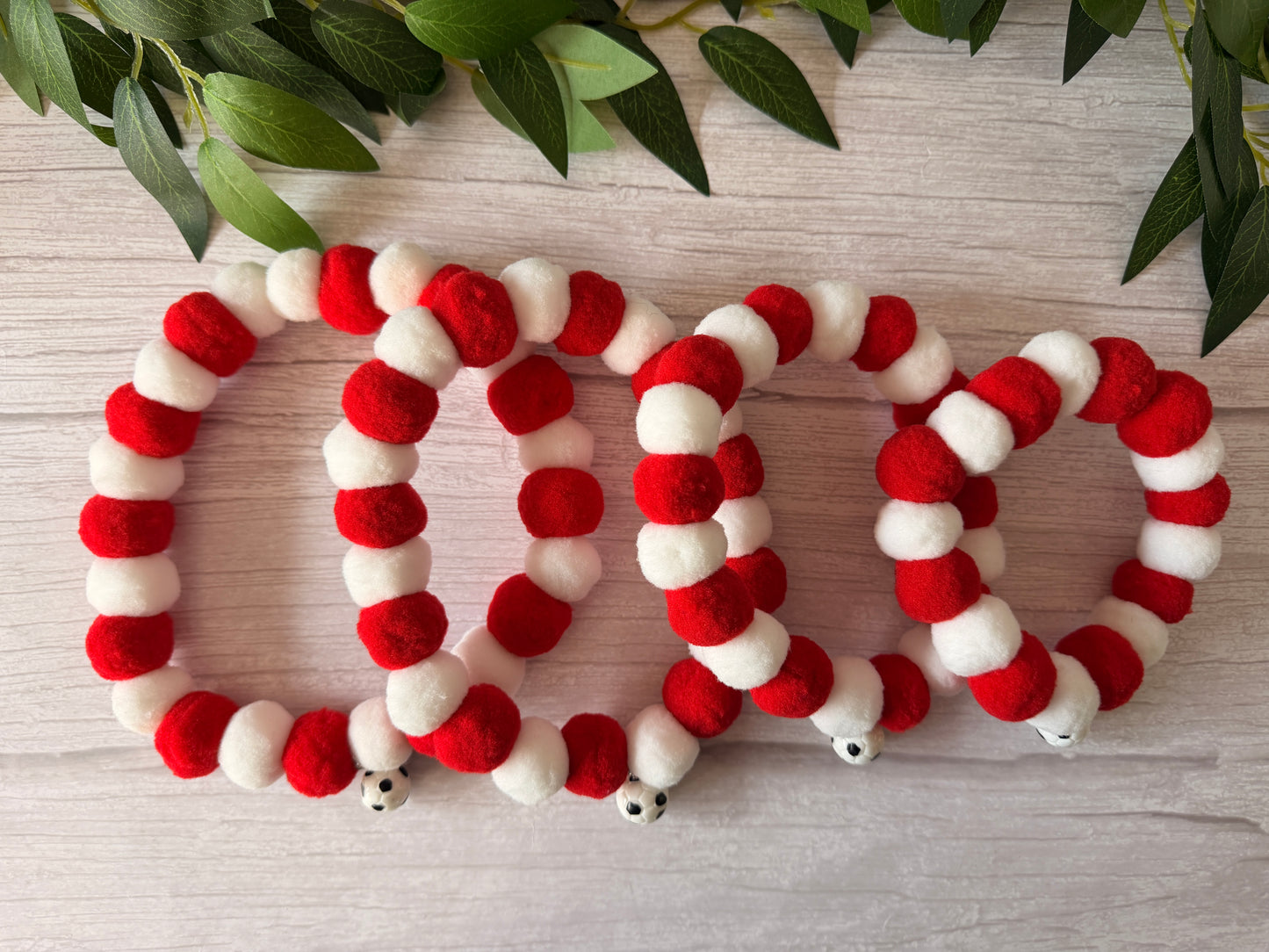 PomPom Pet Collar -  Football Season