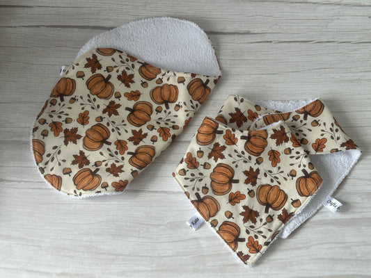 Cotton & Terry Towelling Baby Sets - Pumpkin Cottage