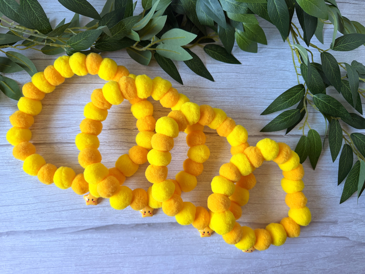 PomPom Pet Collar - Magic Star