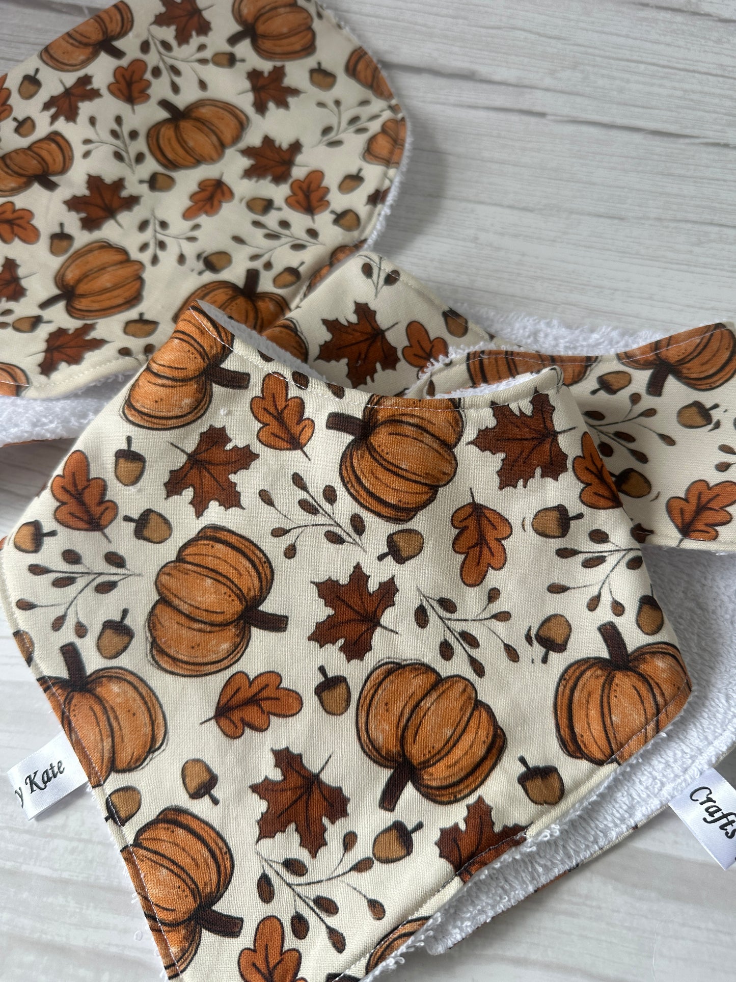 Cotton & Terry Towelling Baby Sets - Pumpkin Cottage