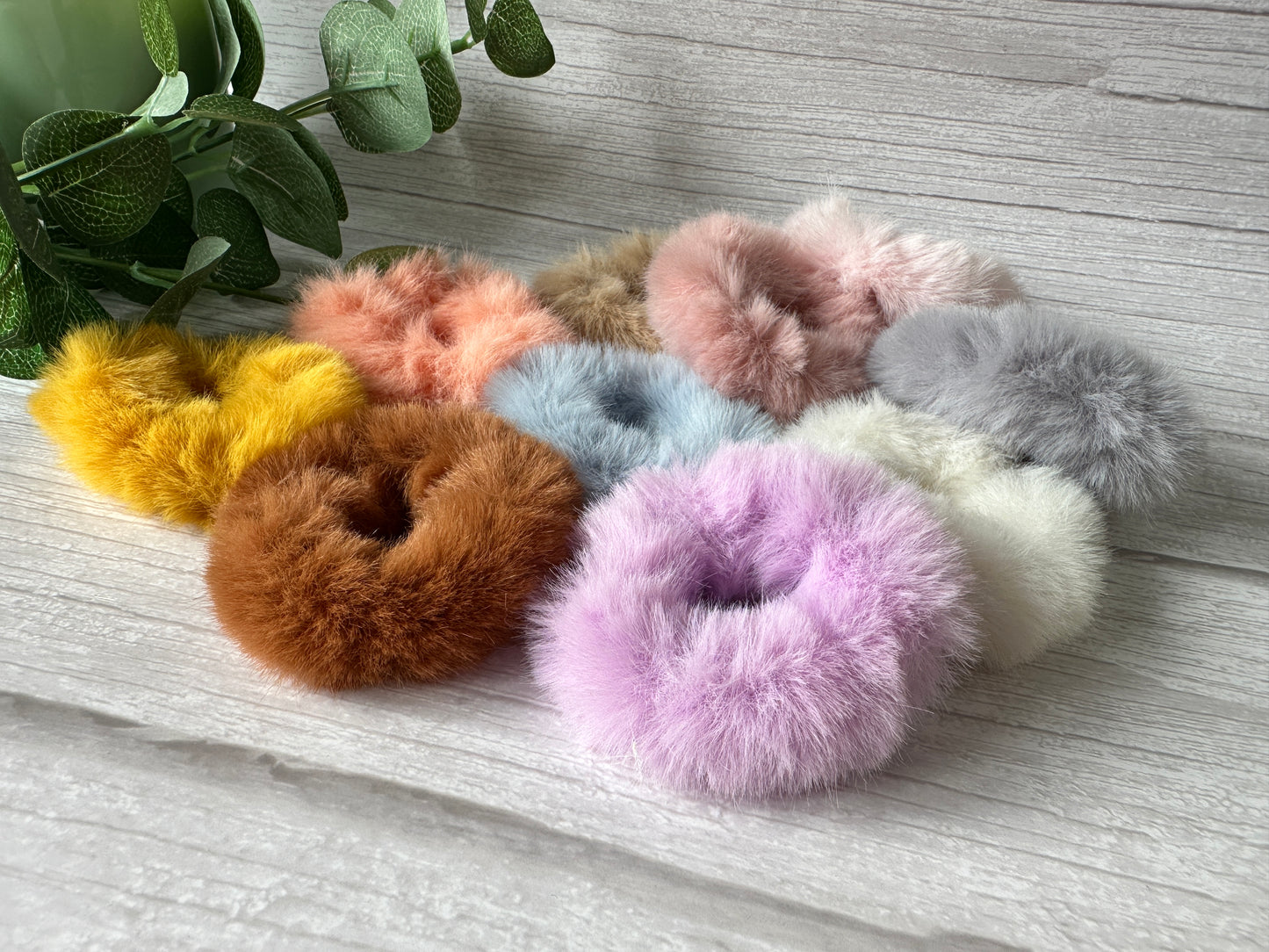 Plush Fluffy Scrunchies