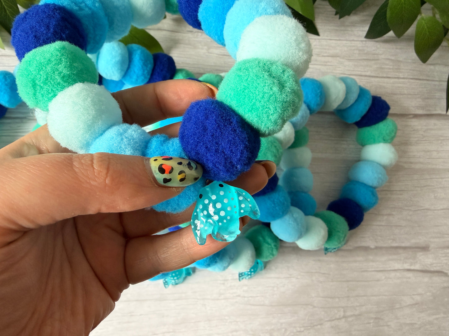 PomPom Pet Collar - Sea Life