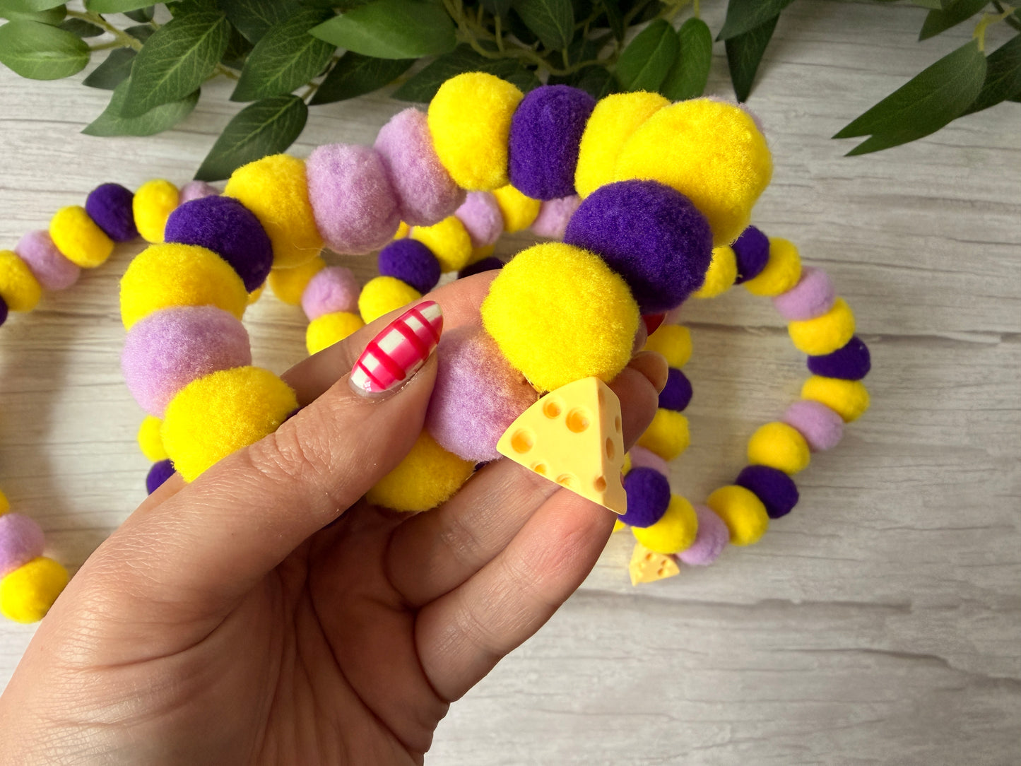 PomPom Pet Collar -  Cheesetastic