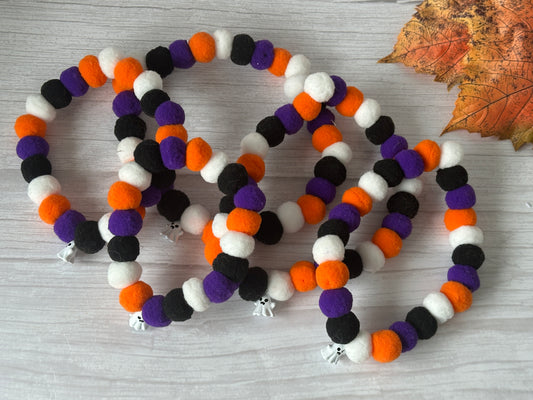PomPom Pet Collar - Halloween