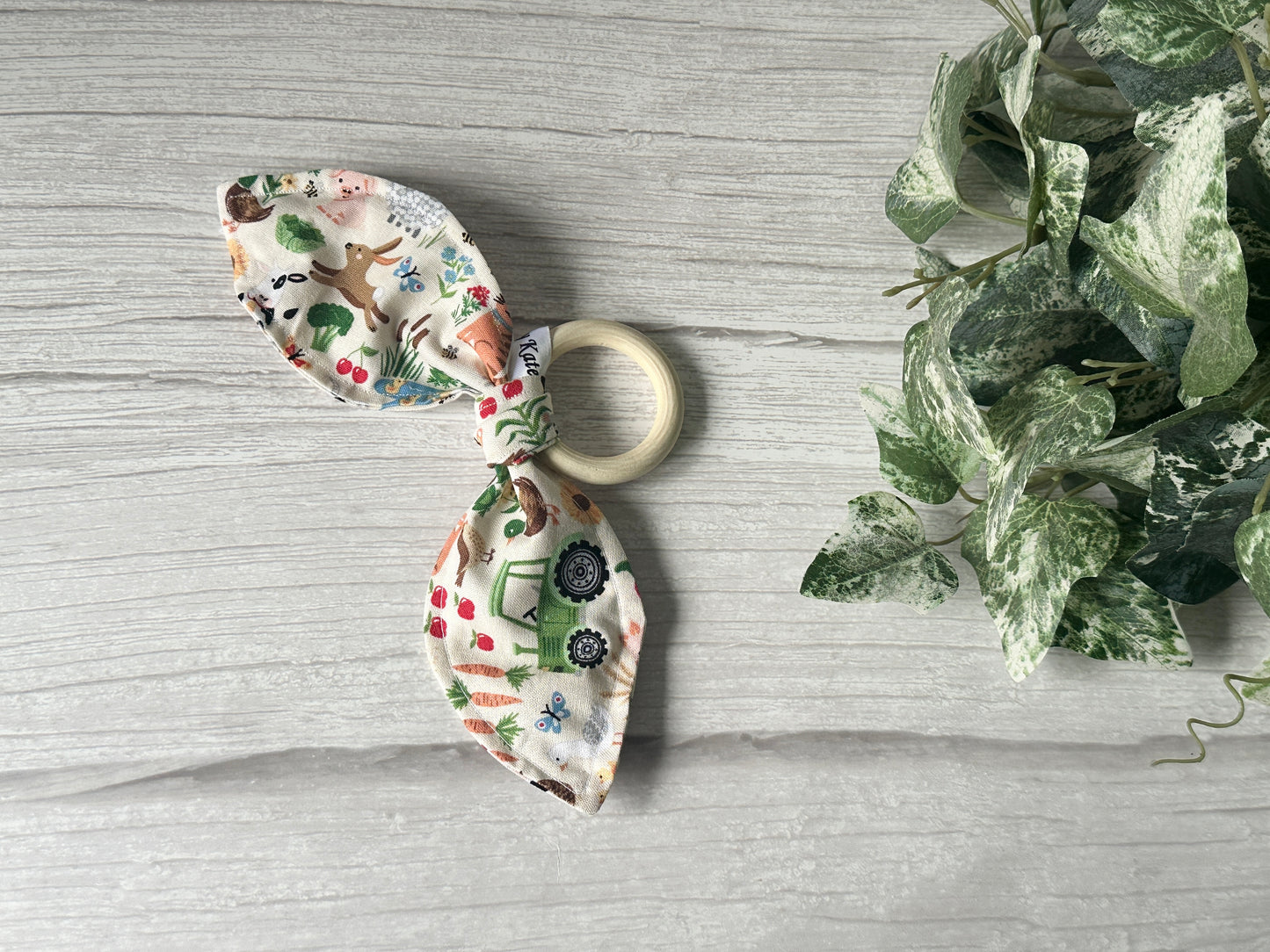 Cotton & Terry Towelling Baby Sets - Farm life