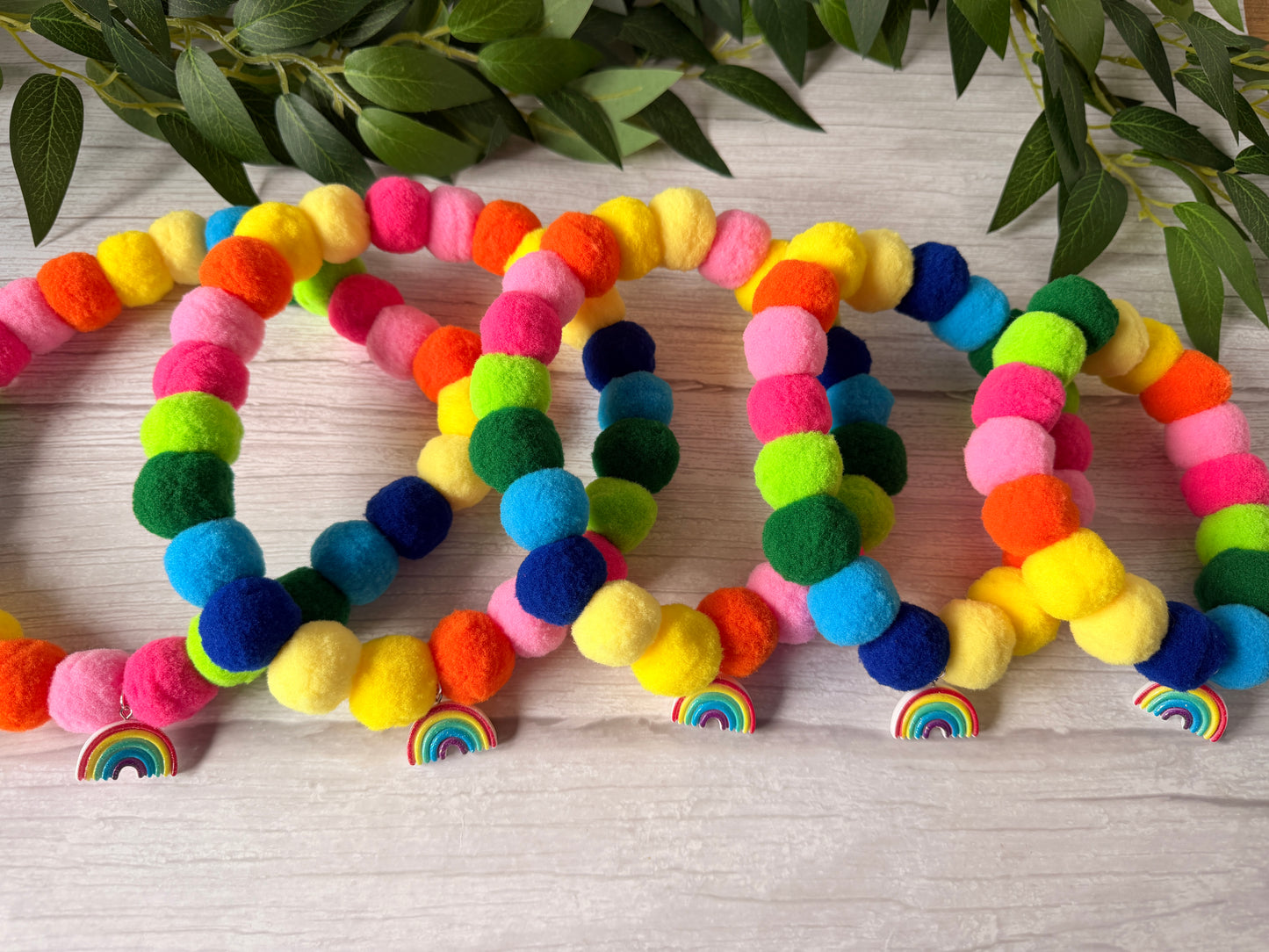 PomPom Pet Collar - Rainbow Pride ‘26