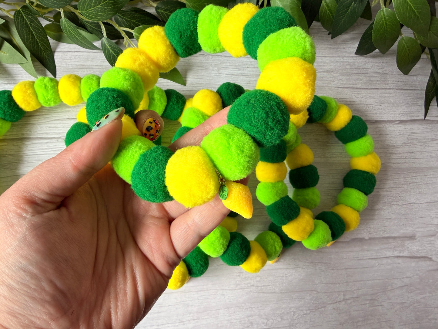 PomPom Pet Collar - Lemon Zest