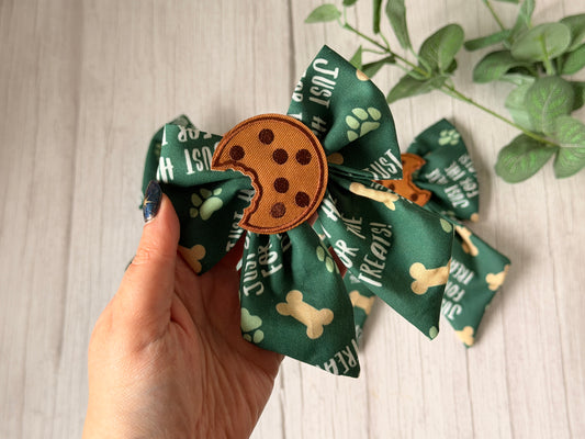 Pet Sailor Bows - Here for the treats