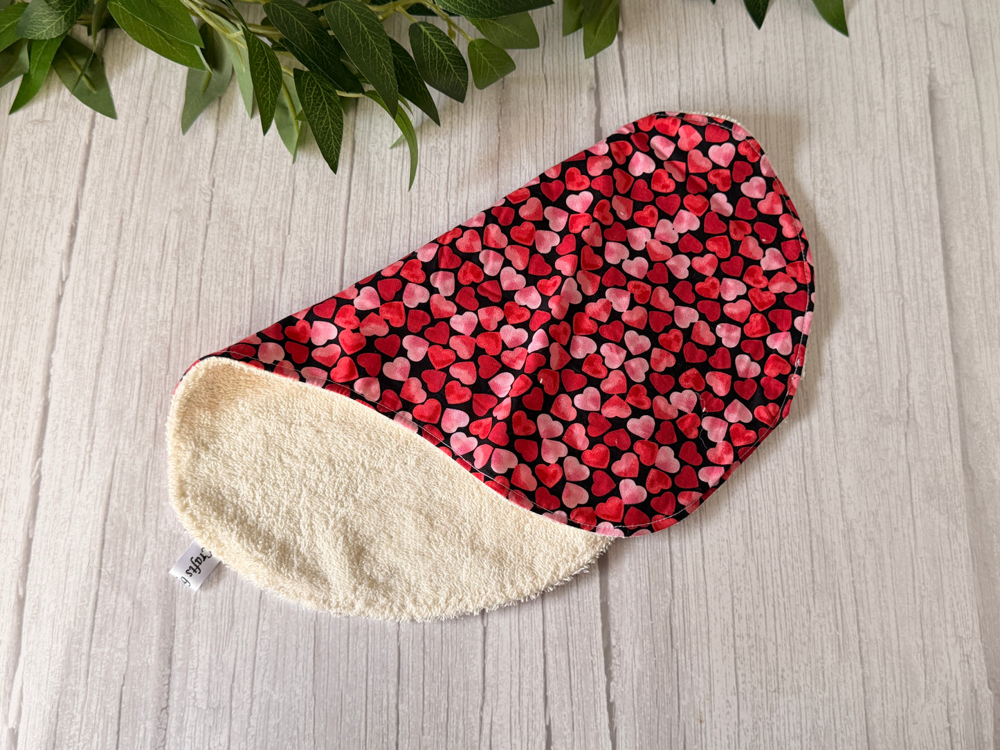 Cotton & Terry Towelling Baby Sets - Hearts for days