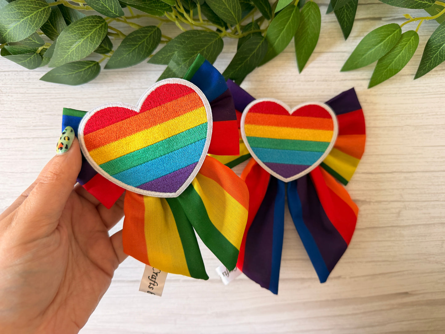 Pet Sailor Bows - Pride love