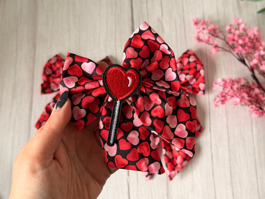 Pet Sailor Bows - Be my valentine