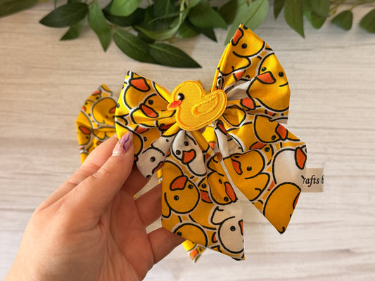 Pet Sailor Bows - Ducks