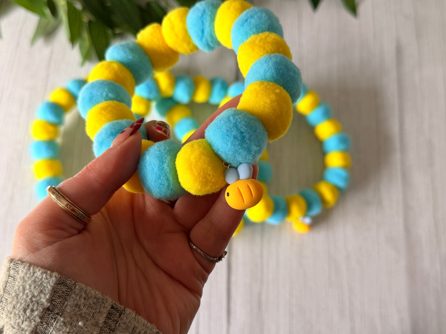 PomPom Pet Collar - Beetastic