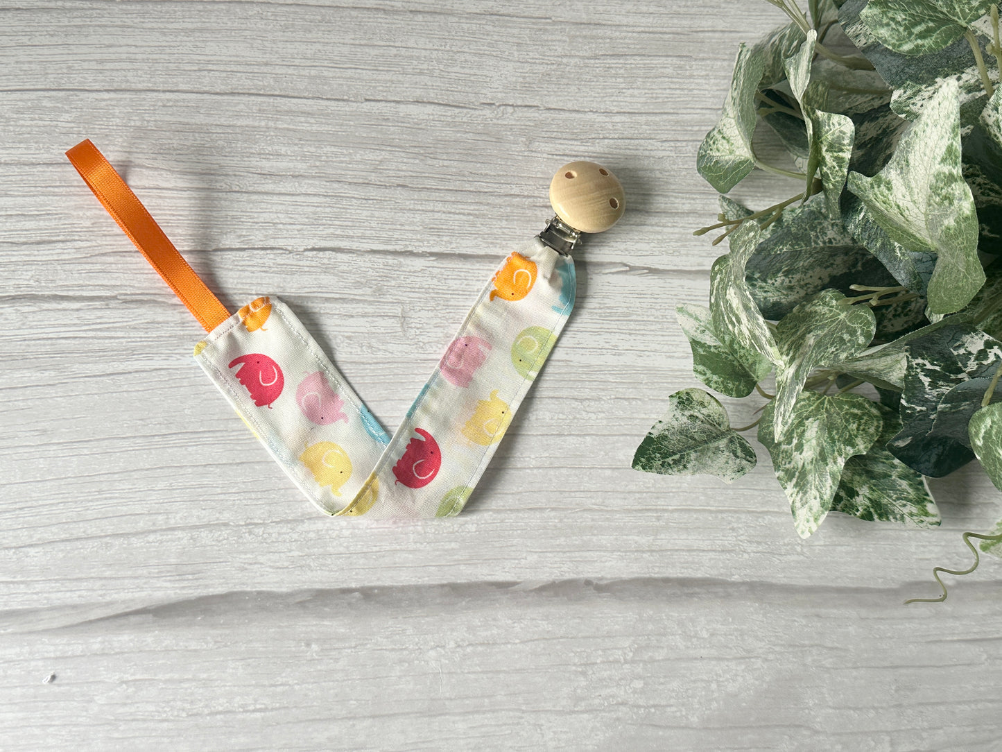 Cotton & Terry Towelling Baby Sets - Rainbow Elephant