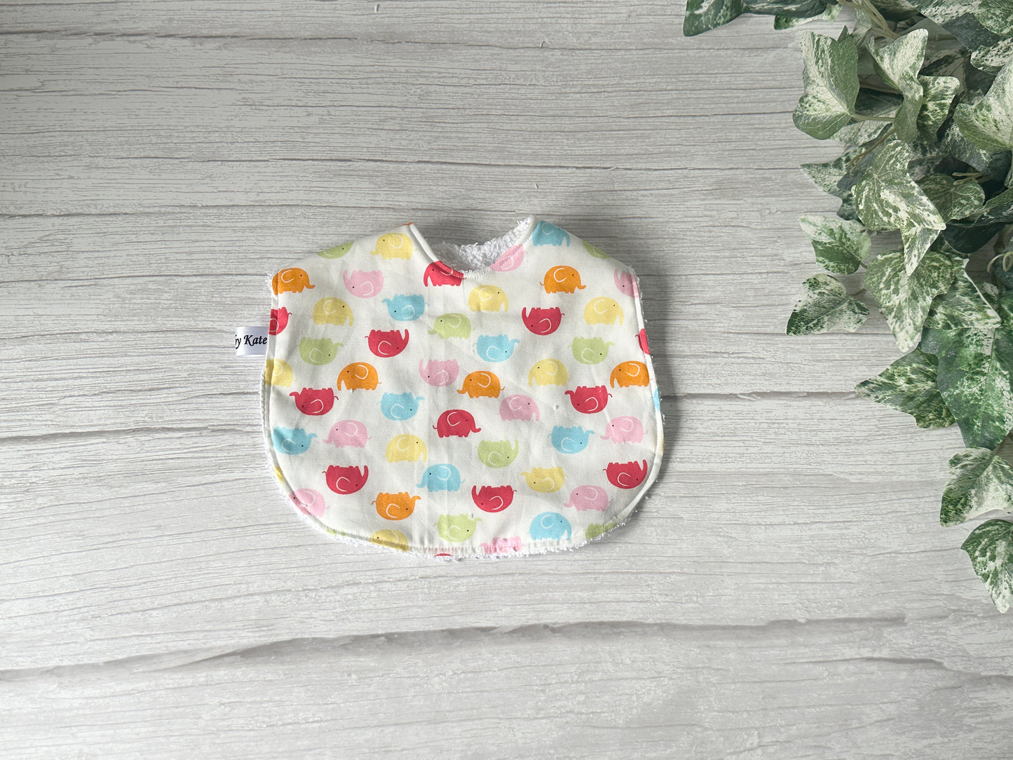 Cotton & Terry Towelling Baby Sets - Rainbow Elephant