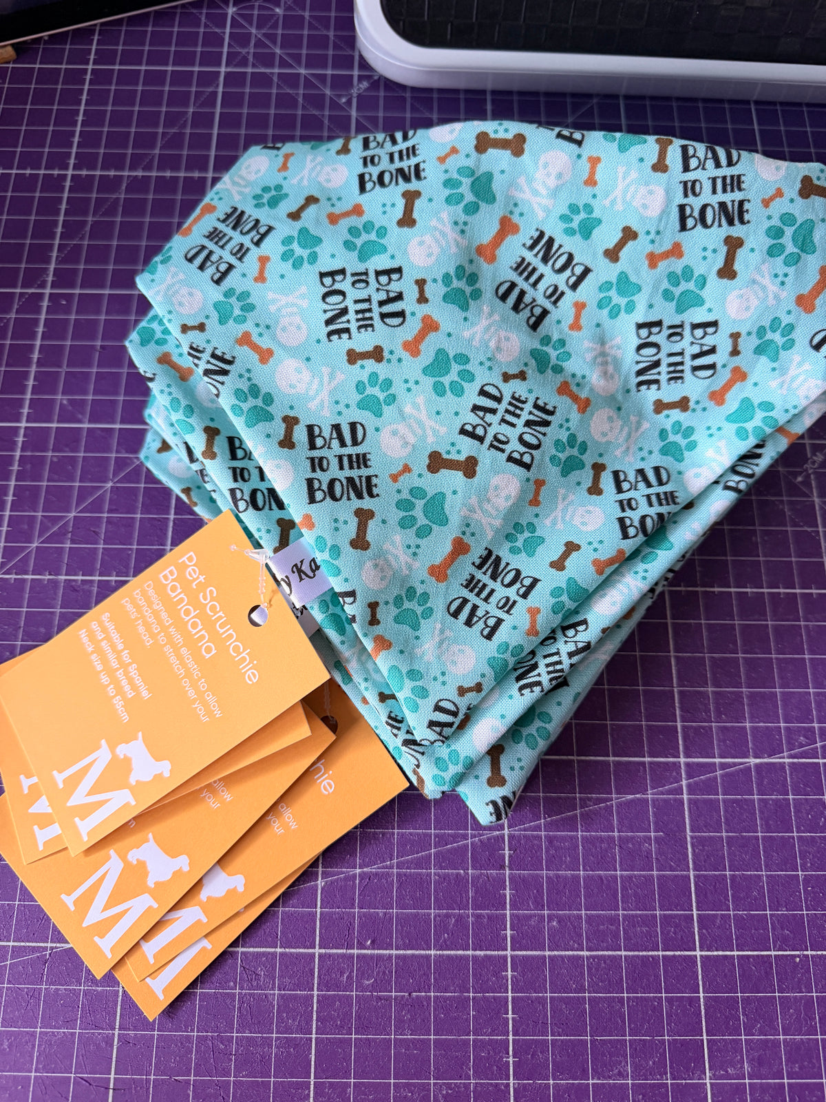Custom Order - scrunchie bandanas final payment