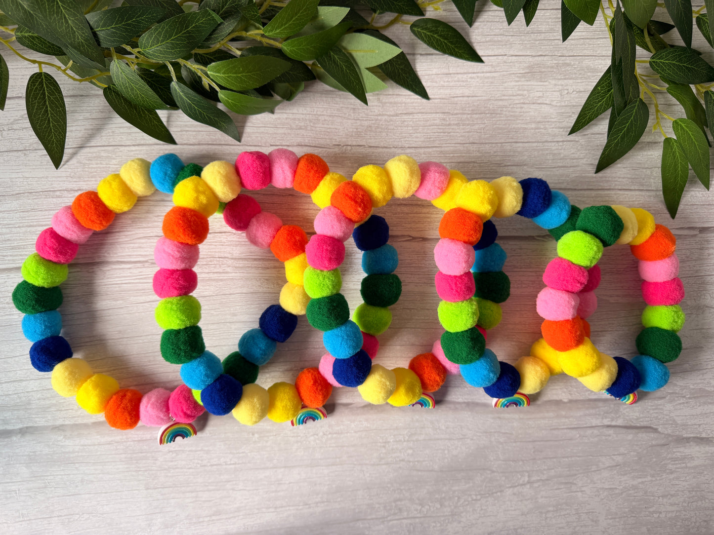PomPom Pet Collar - Rainbow Pride ‘26