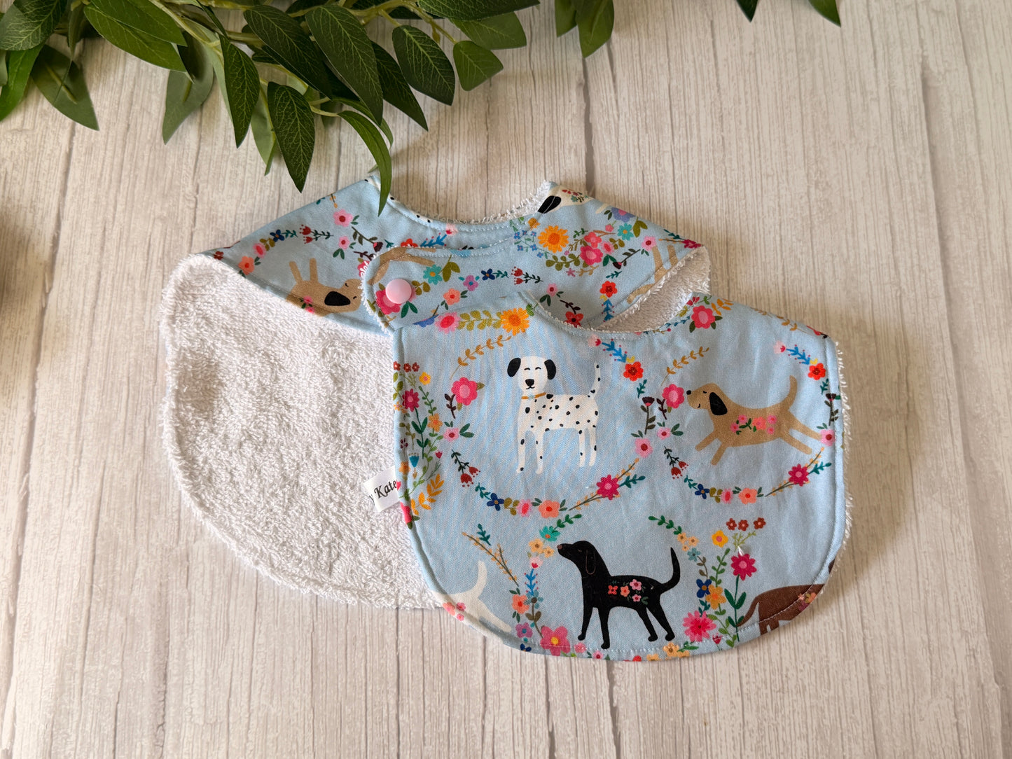 Cotton & Terry Towelling Baby Sets - Spring Pups