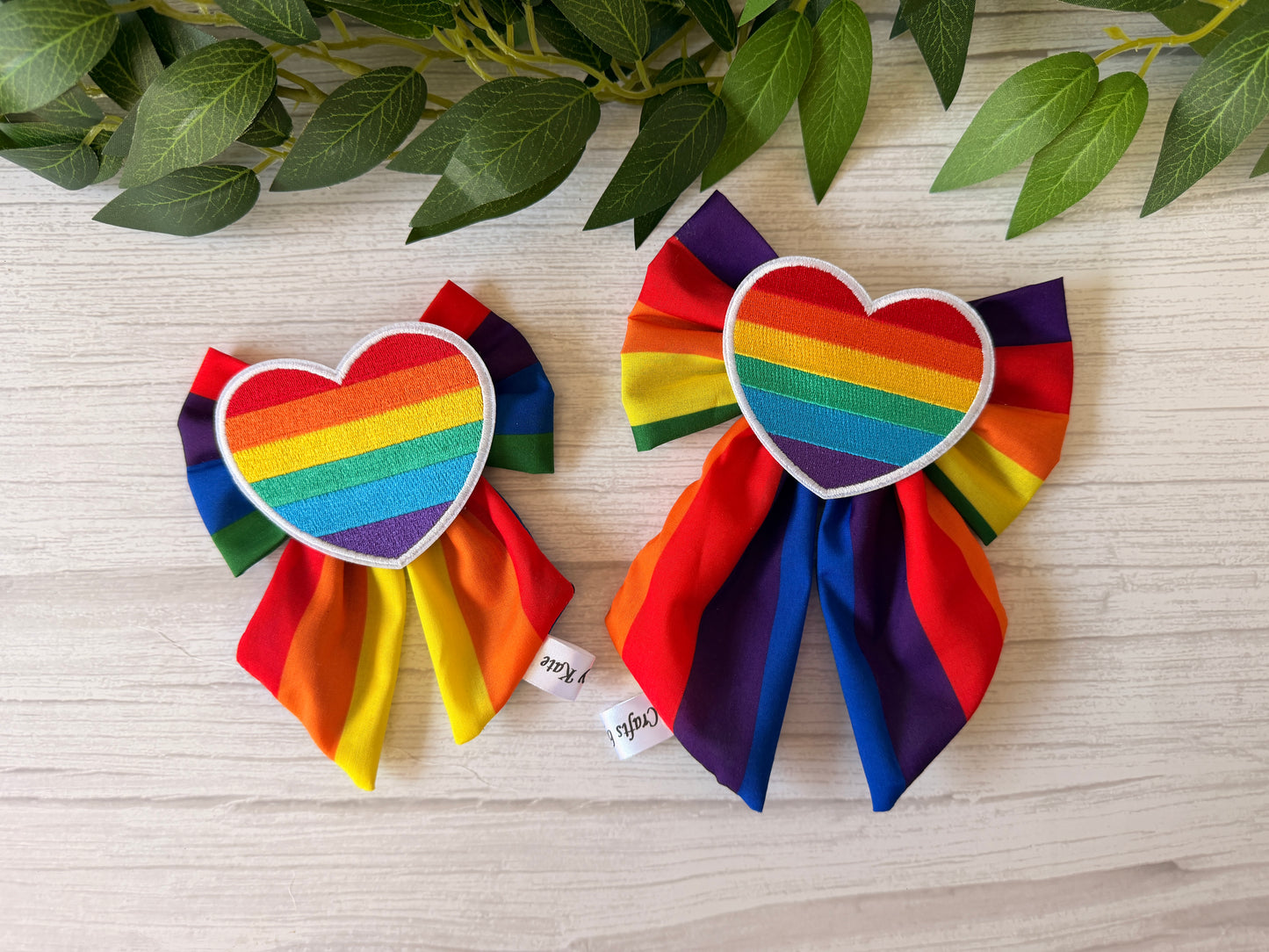 Pet Sailor Bows - Pride love
