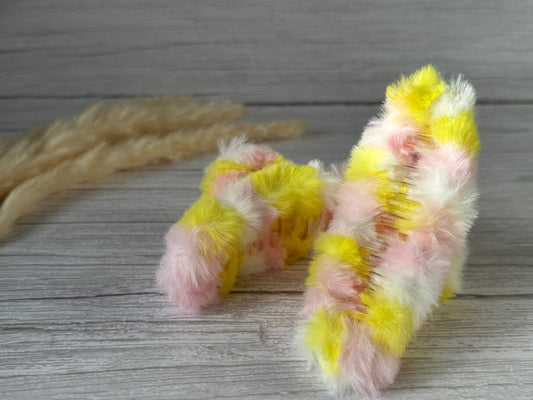 Fluffy Hair Claw Clip - Ice Cream Flavours