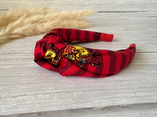 Cotton Knotted Headband - Harry Potter's Gryffindor